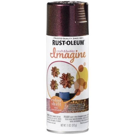 RUST-OLEUM Rust-Oleum Imagine Gloss Champagne Pink Spray Paint 11 oz 353468